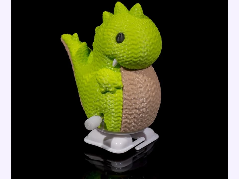 Dinosaurio tejido
