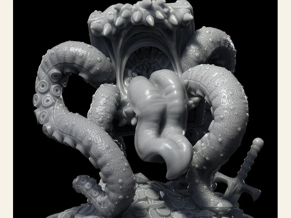 Cofre mimic para mesa