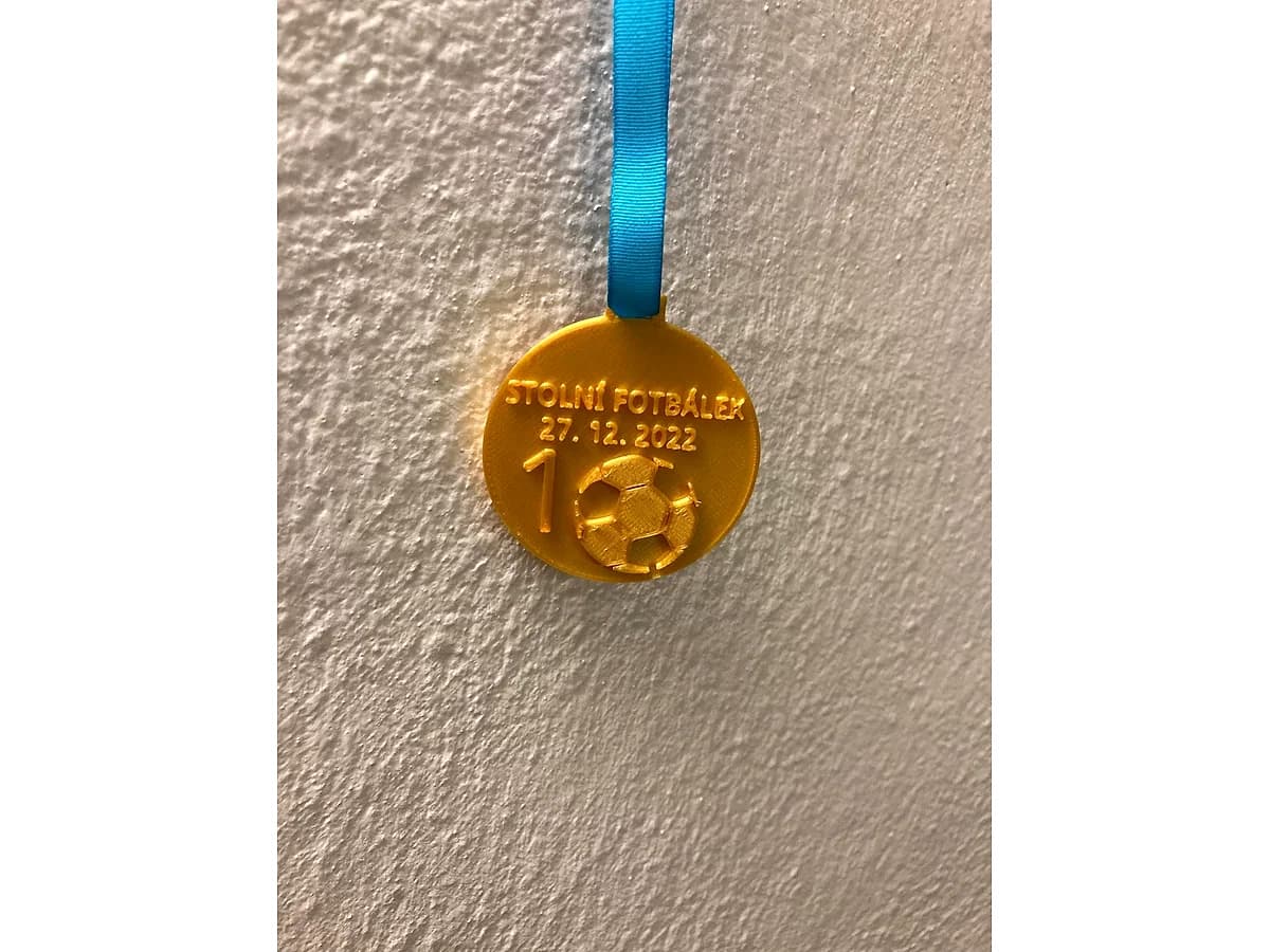 Medalla dorada para torneo