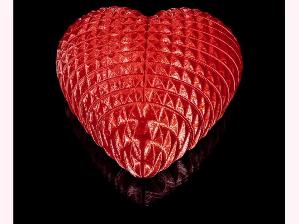 Caja corazon abierta