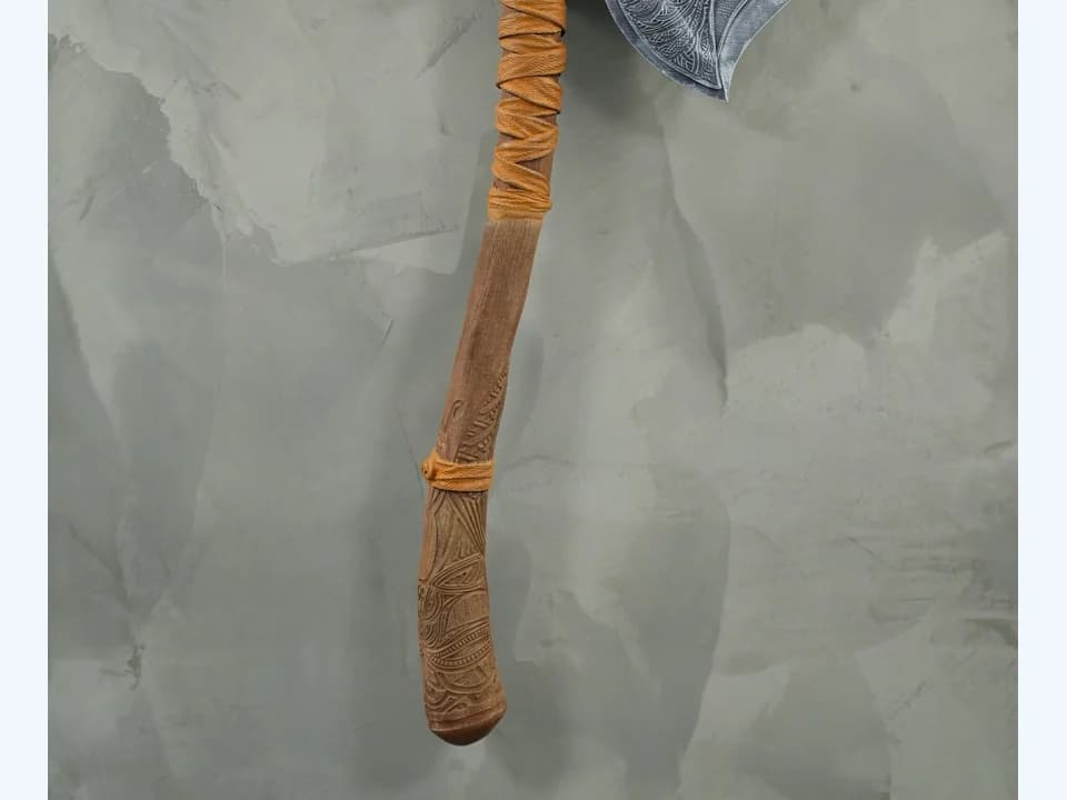 Hacha vikinga para acabado